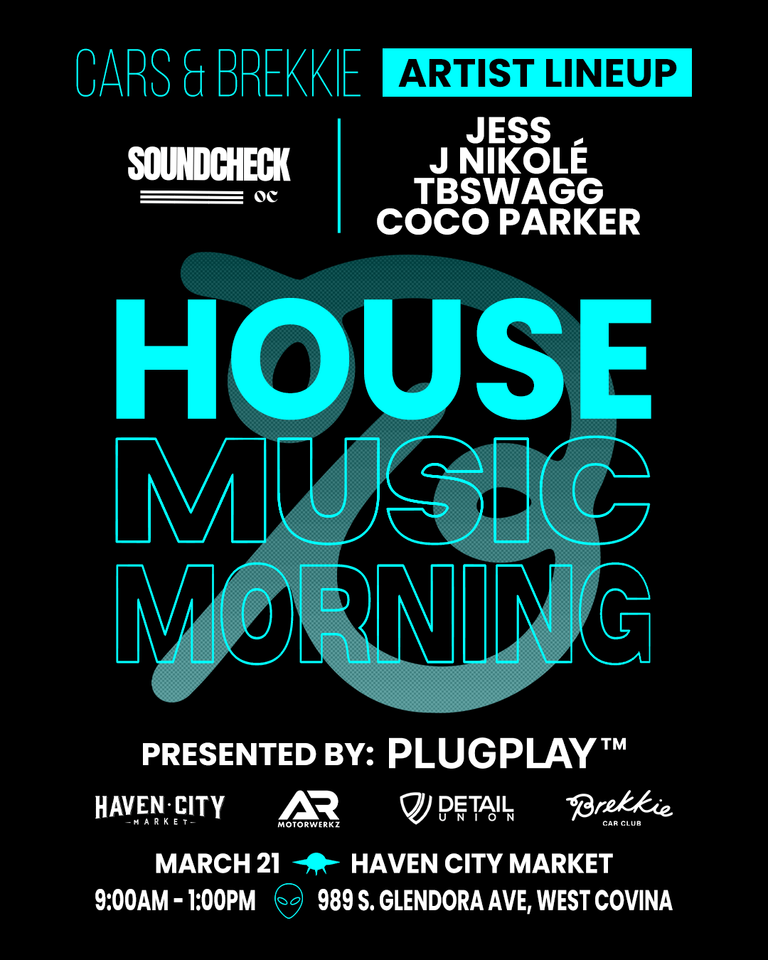 SoundCheckOC - Brekkie | SOUNDCHECK | Sat, Mar 21, 2026 | Haven City ...