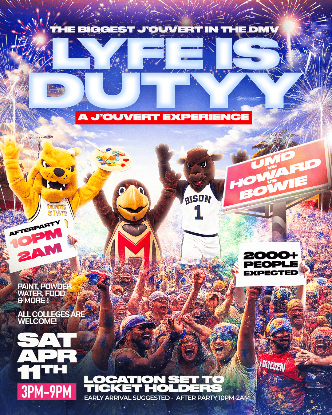 LYFE IS DUTTY | LILJOE EVENTS | Sat, Apr 11, 2026 | TBA