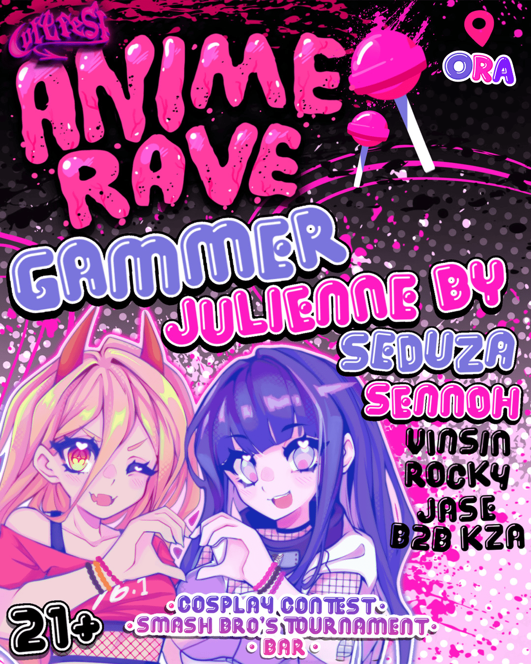 Anime Rave by CultFest 21+ | CultFest | Sat, Apr 4, 2026 | 2330