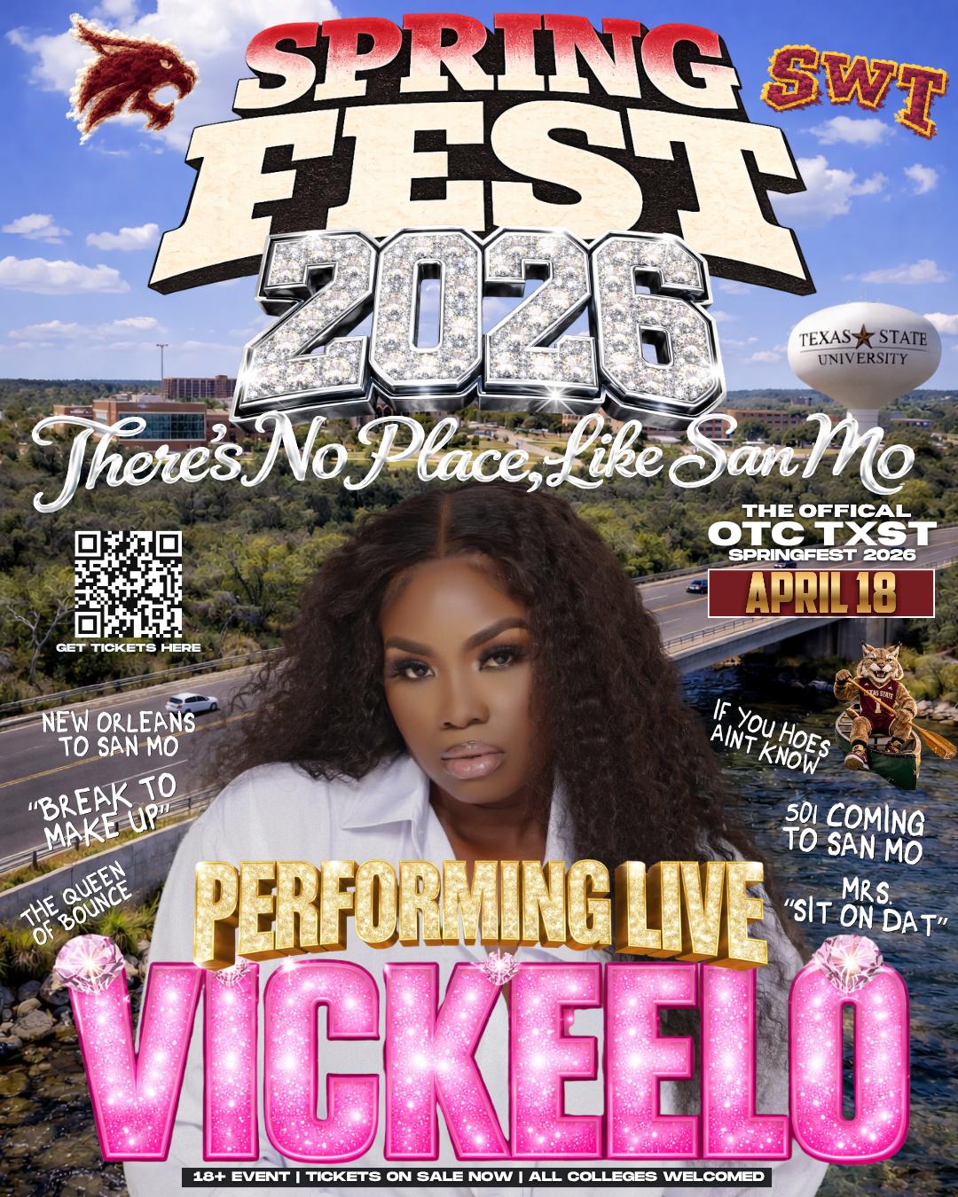 OTC SPRINGFEST 2026 *VICKEELO PERFORMING * | Only The Crew | Sat, Apr ...