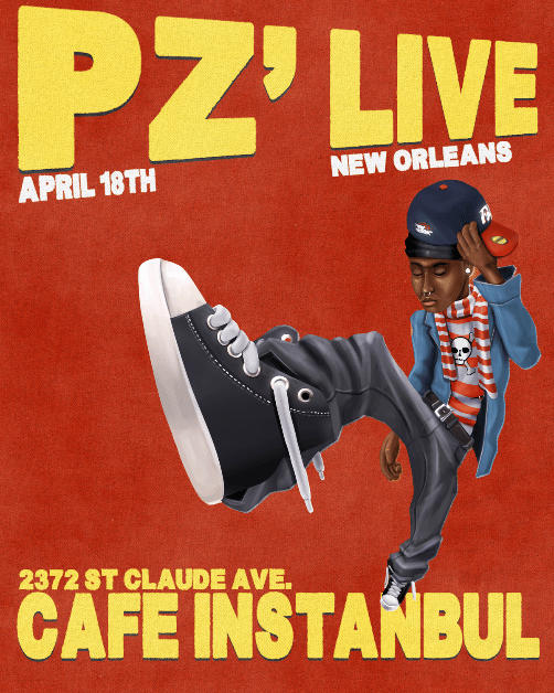 PZ' Live ft. SheLovesMeechie | REBIRTH | Sat, Apr 18, 2026 | Cafe