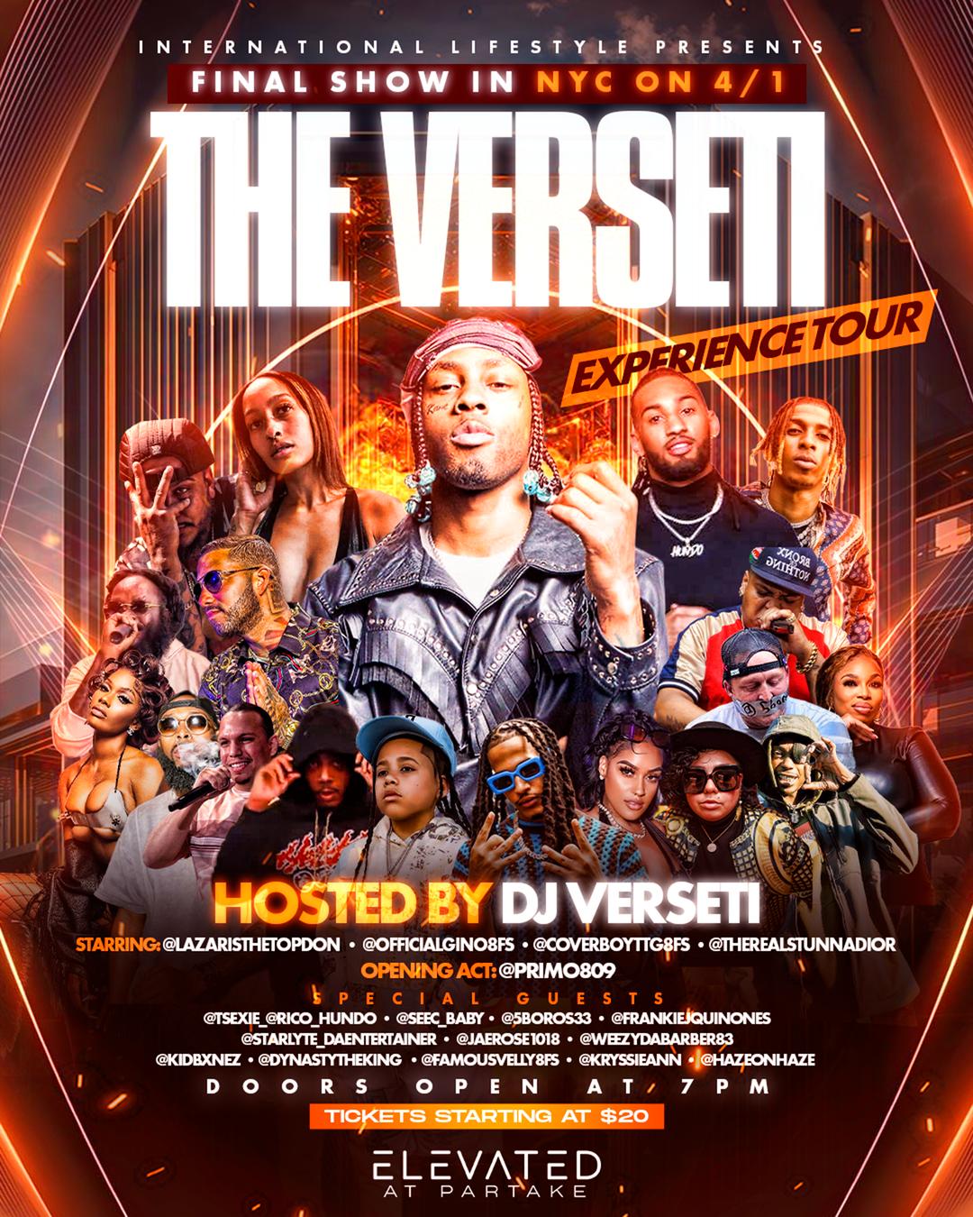 The Verseti Experience Tour | International Lifestyle | Wed, Apr 1 ...