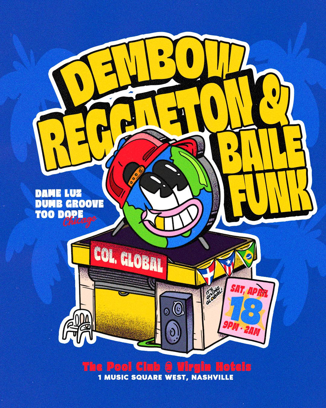 IGG Presents: Dembow Reggaeton & Baile Funk | It's Giving Global | Sat ...