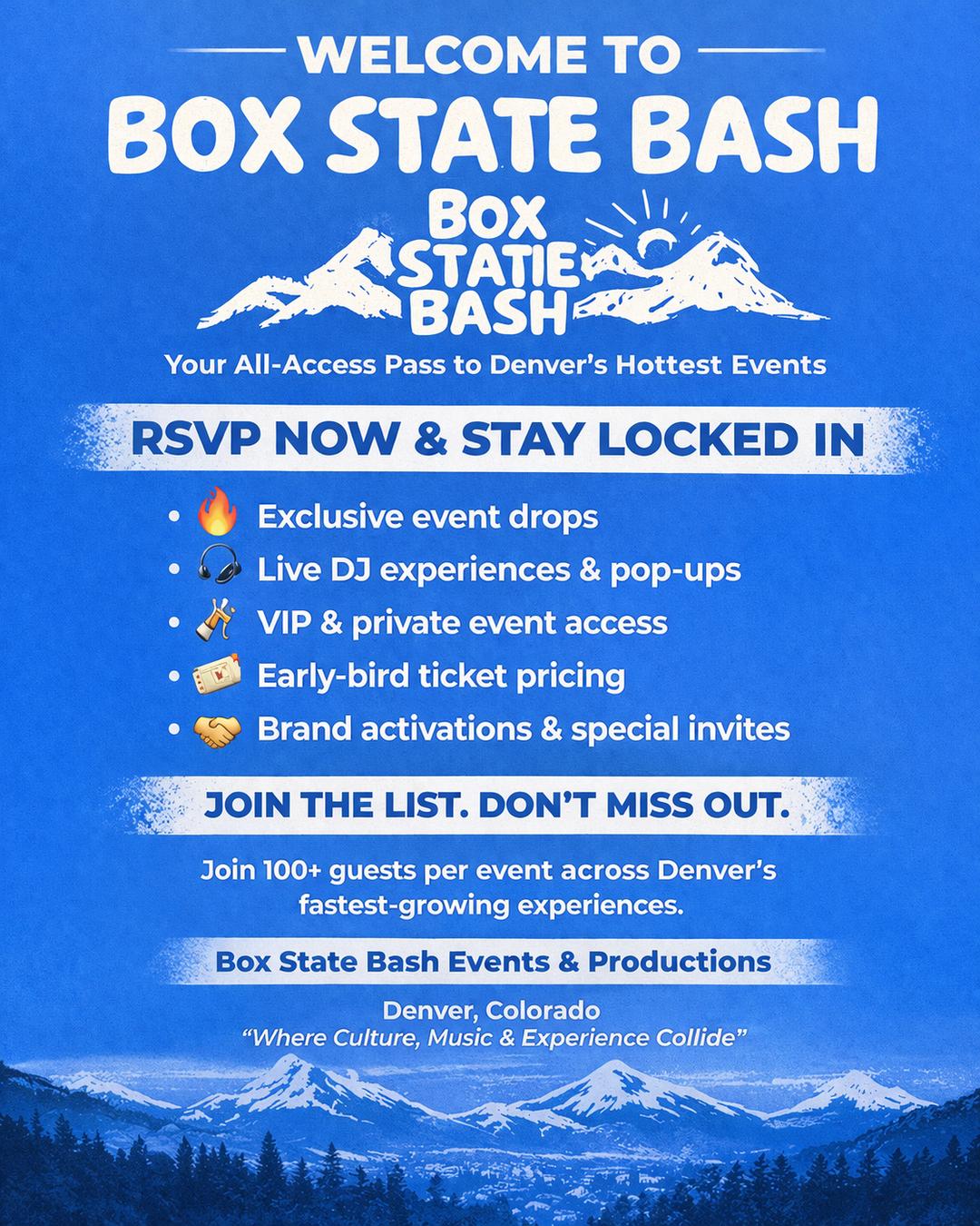 WELCOME TO BOX STATE BASH | Box State Bash Events & Productions LLC ...