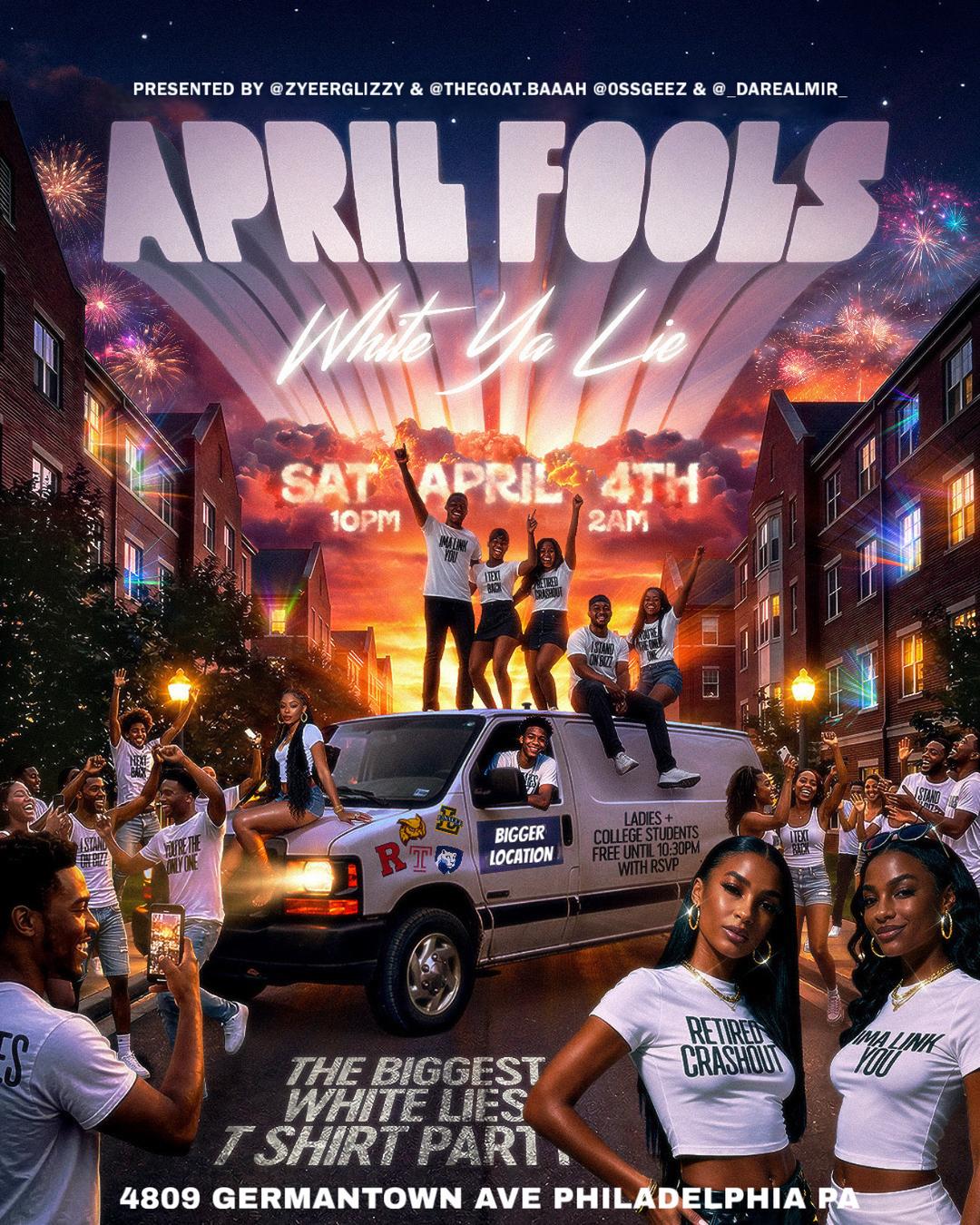 APRIL FOOLS WHITE LIES | Zyeers organization | Sat, Apr 4, 2026 | TLO ...