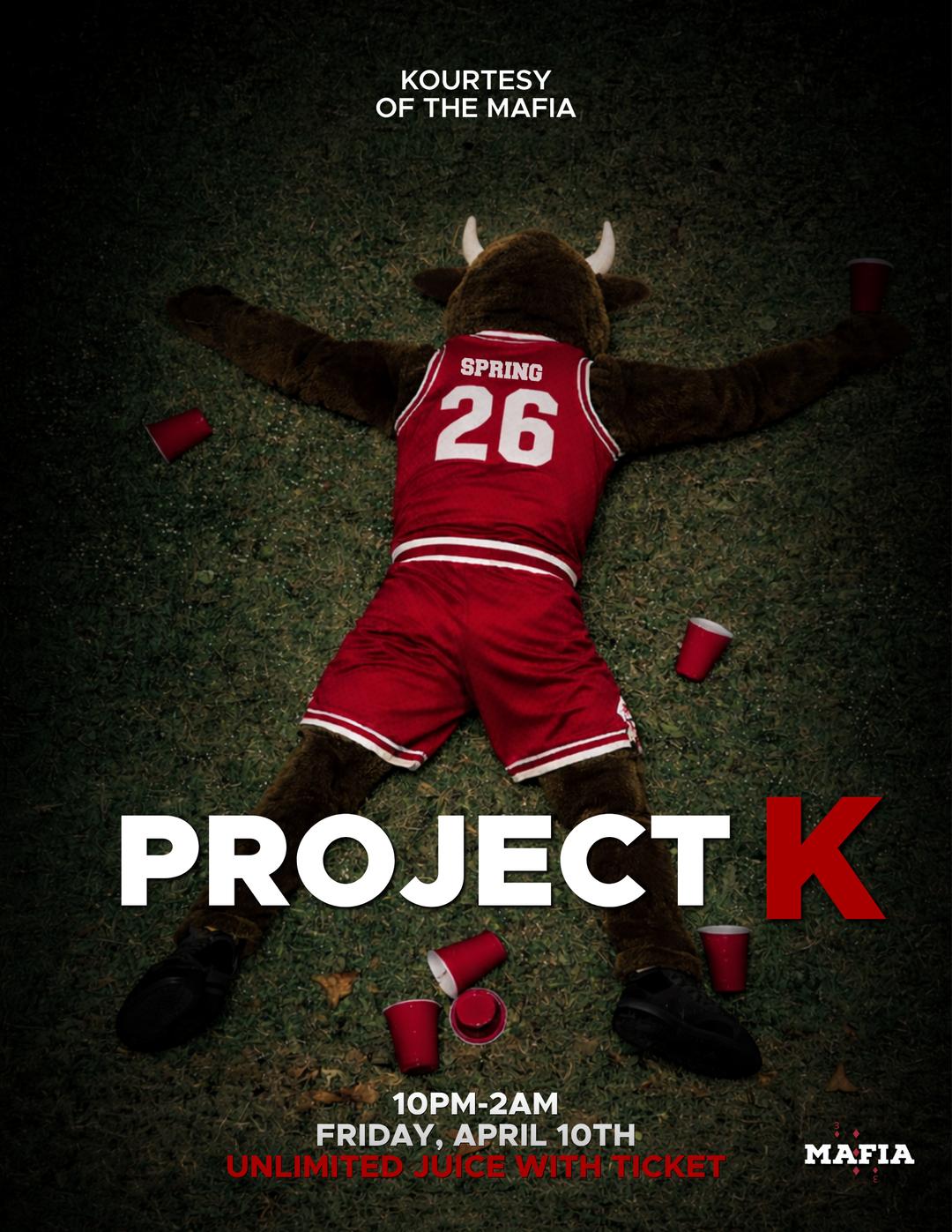 PROJECT K | Mafia Entertainment | Fri, Apr 10, 2026 | WAREHOUSE