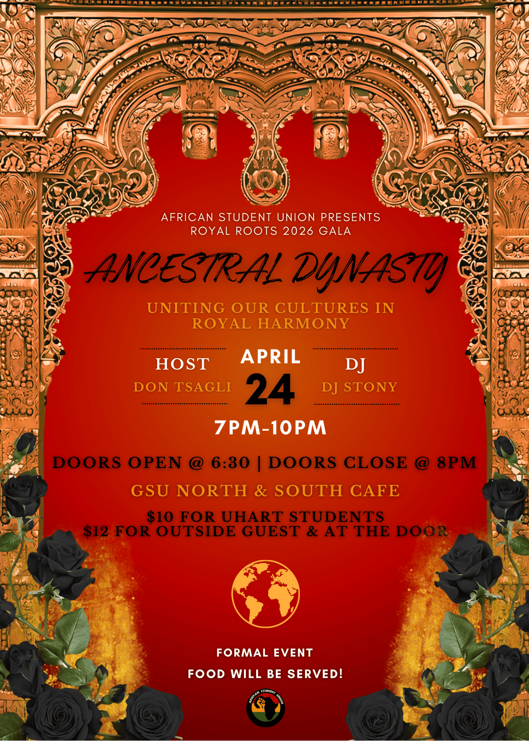 Royal Roots Gala: Ancestral Dynasty | UHART ASU | Fri, Apr 24, 2026 | GSU