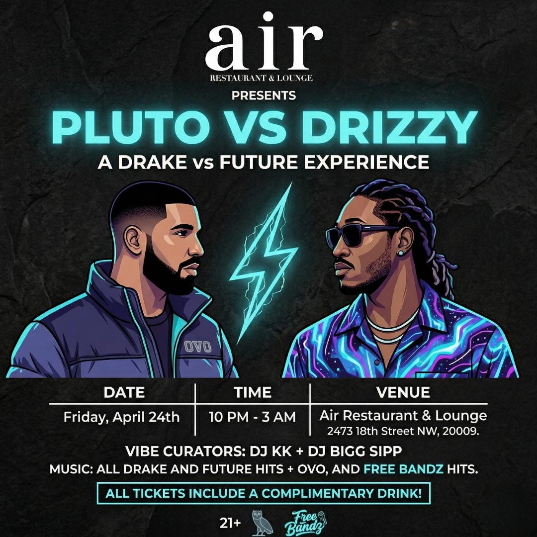 Pluto vs Drizzy: A Drake vs Future Experience. Every ticket includes a ...