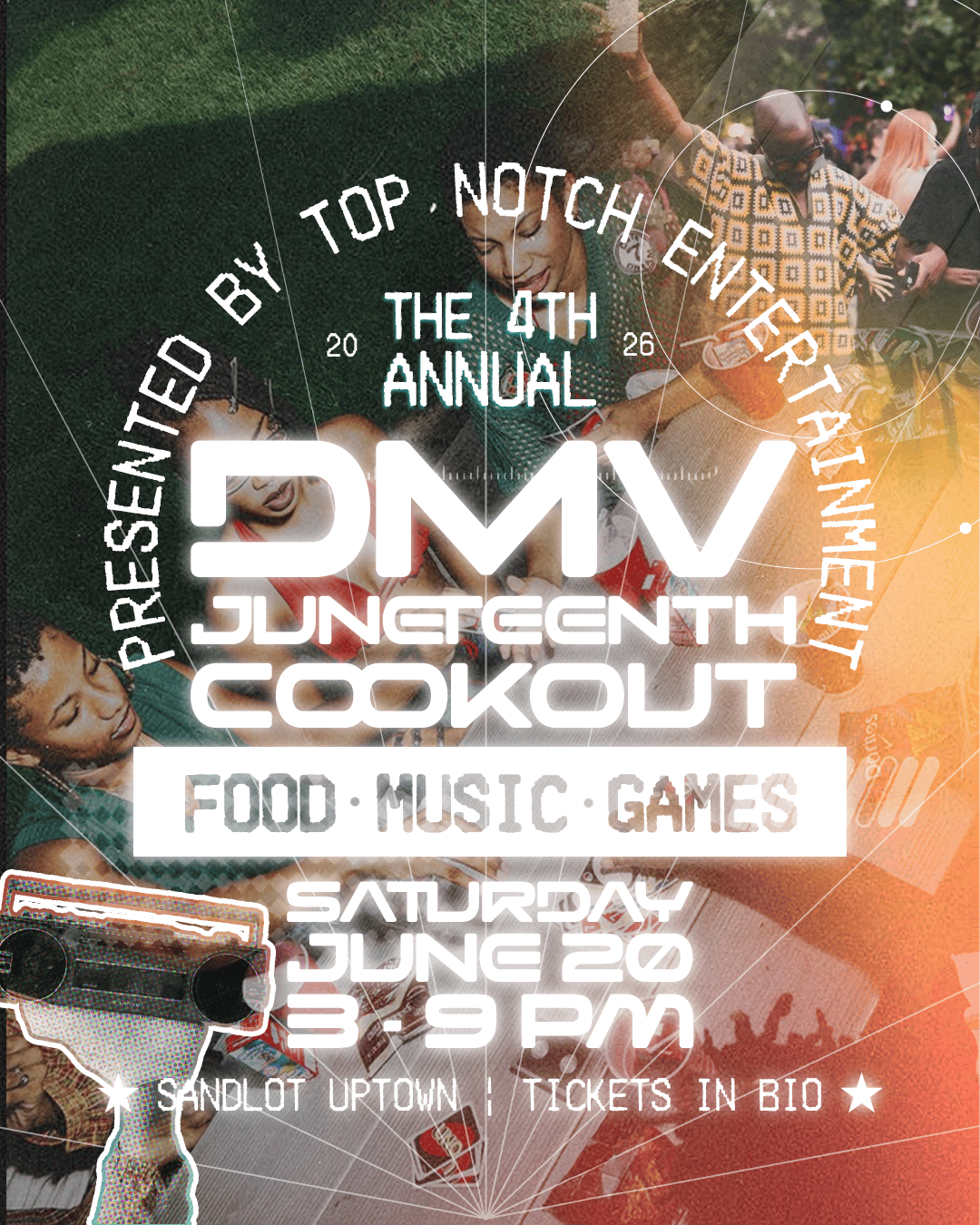4th Annual DMV Juneteenth Cookout | Top Notch Ent. | Sat, Jun 20, 2026 ...