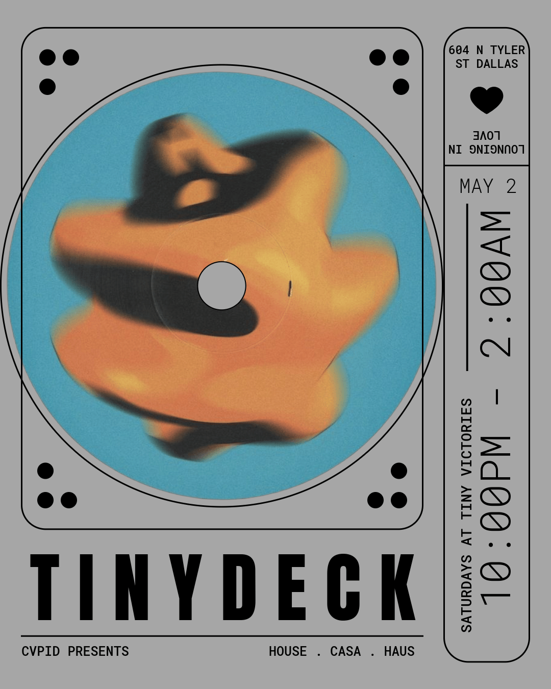 Cvpid @ Tiny Victories | Tiny Victories | Sat, May 2, 2026 | Tiny Victories