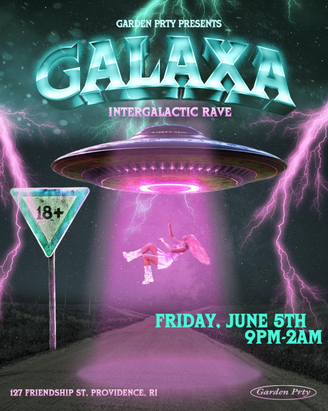GALAXA: Intergalactic Rave | Garden Prty | Fri, Jun 5, 2026 | Medici