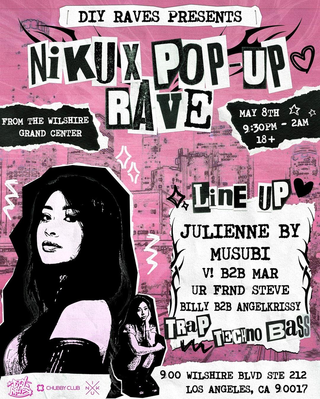 WAGYU RESTAURANT POP-UP RAVE | DIY RAVES | Fri, May 8, 2026 | NIKU X AT ...
