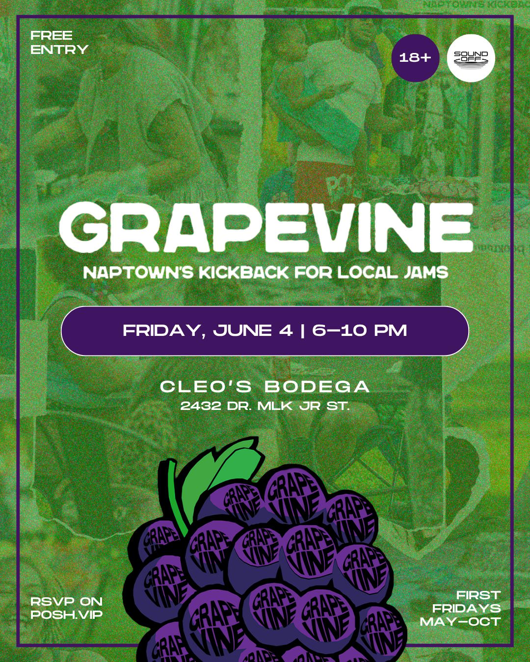 Grapevine: Naptown's Kickback for Local Jams | SoundOff | Fri, Jun