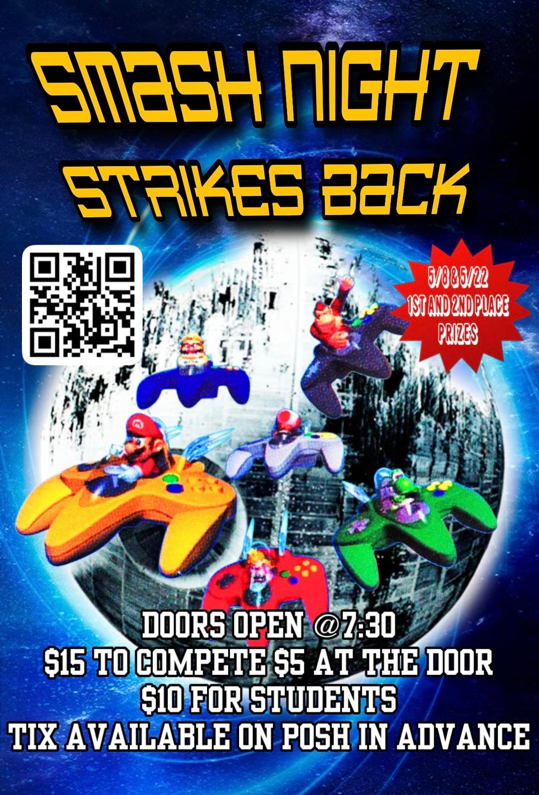 Super Smash Night | Mothership IRL | Fri, May 22, 2026 | Mothership IRL