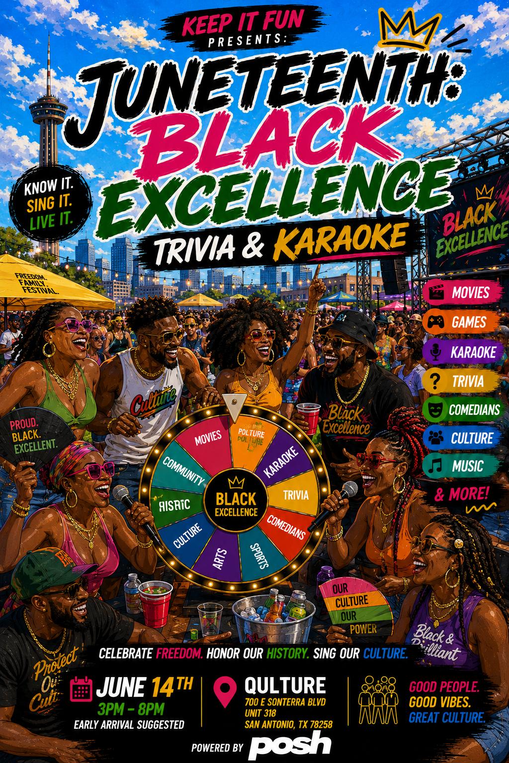 Keep It Fun Presents: Black Excellence Trivia & Karaoke | Keep It Fun ...