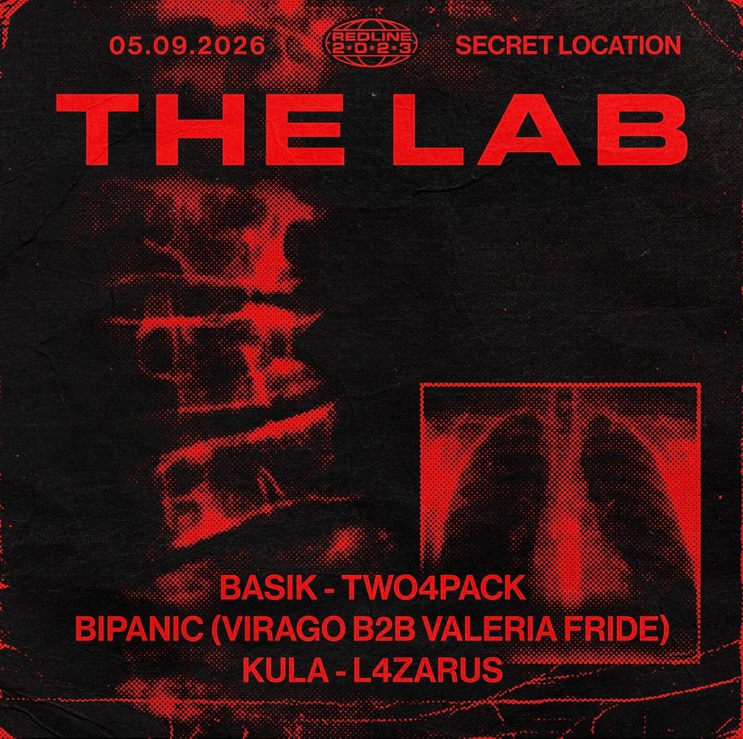 THE LAB | REDLINE | Sat, May 9, 2026 | THE WAREHOUSE