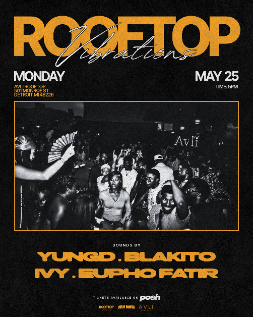 ROOFTOP VIBRATIONS MAY | New Dawn Ent | Mon, May 25, 2026 | MATI