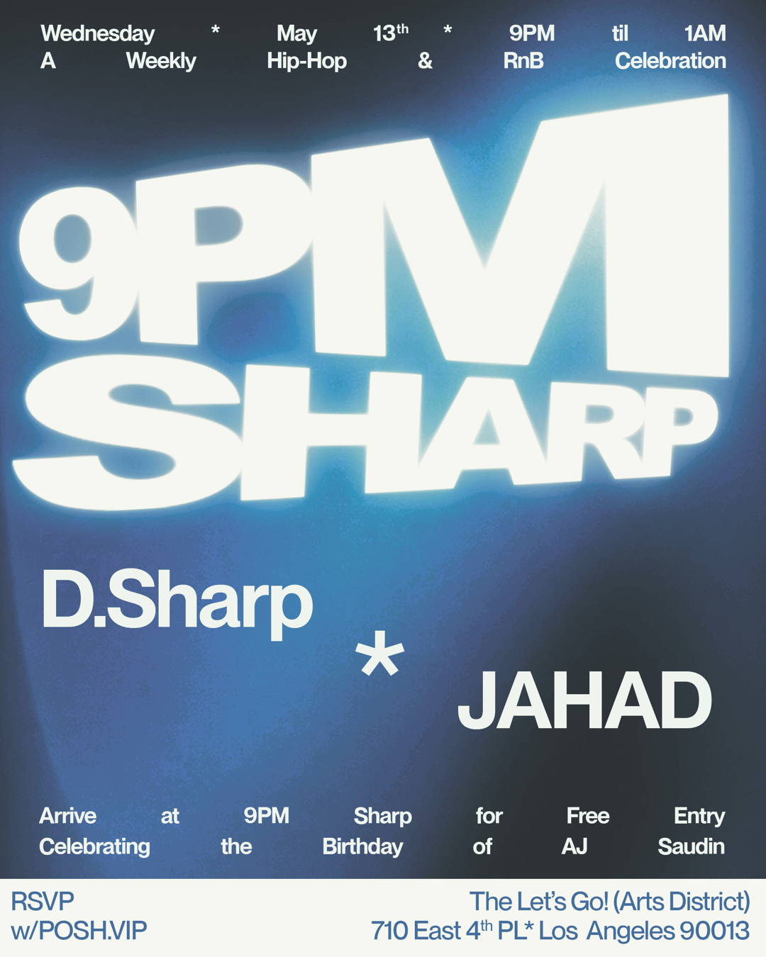 9PM SHARP hosted by D.Sharp | Please & Thank You | Wed, May 13, 2026 ...