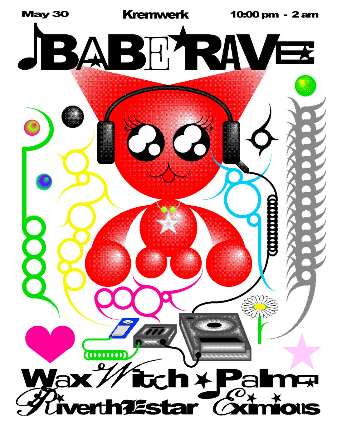 BABE RAVE! | Babe Night | Sat, May 30, 2026 | Kremwerk