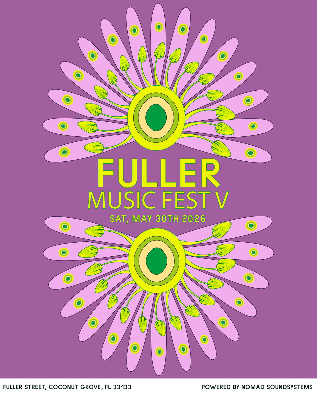 Fuller Music Fest V | Coconut Groove | Sat, May 30, 2026 | Barracuda ...