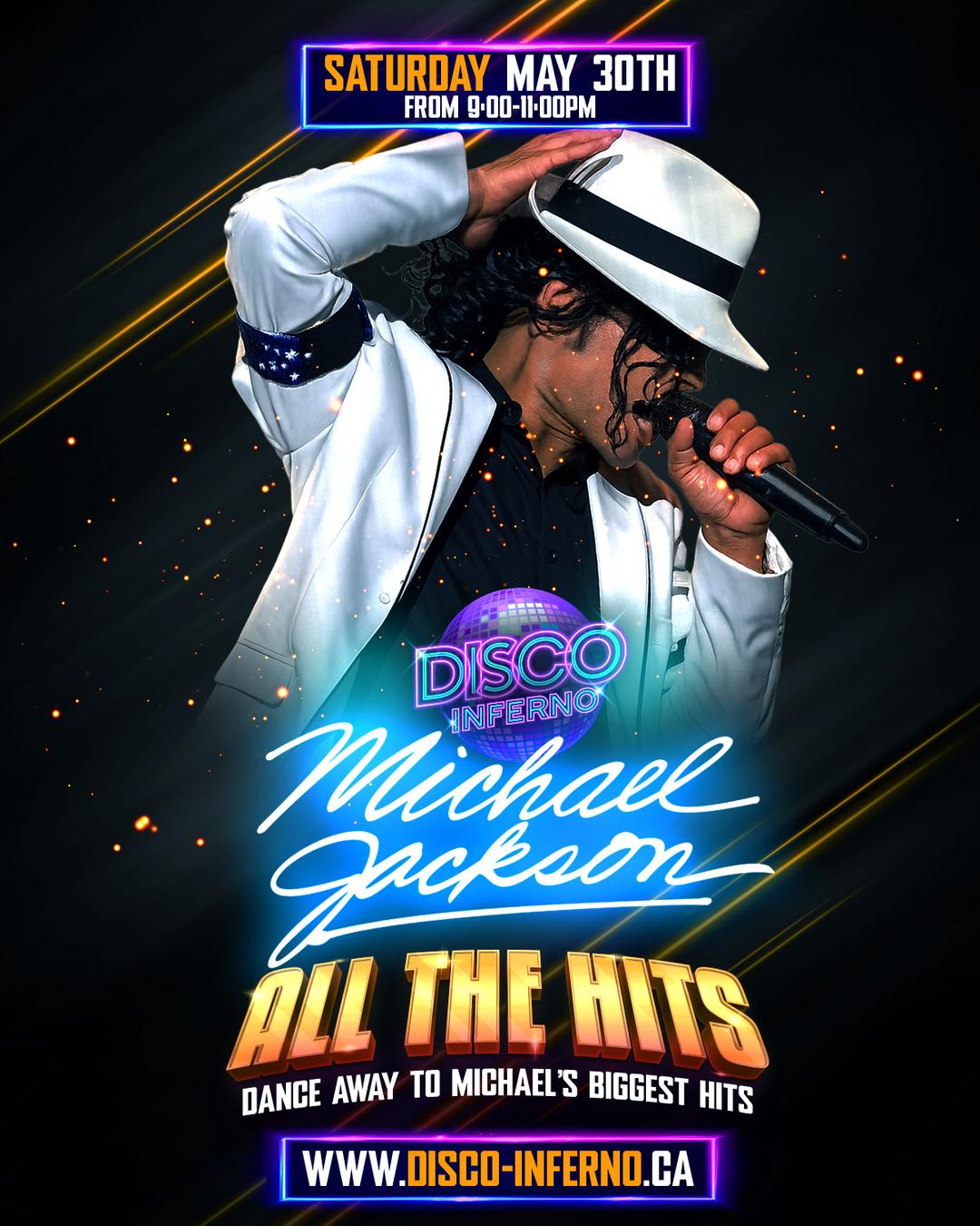 MICHAEL JACKSON: ALL THE HITS | WKND Hospitality | Sat, May 30, 2026 ...
