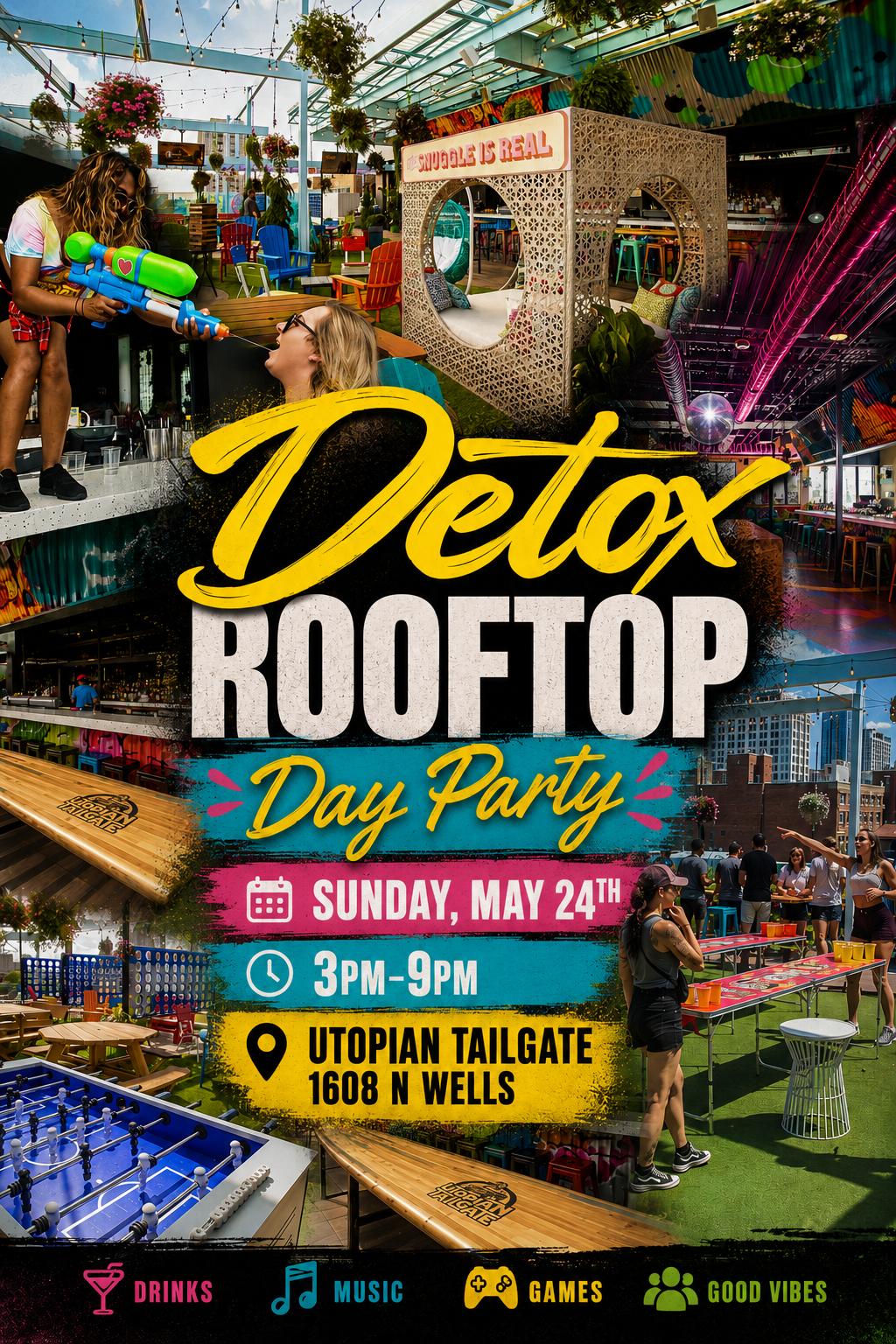 Detox Rooftop Day Party || SZN 2, EP 4: 