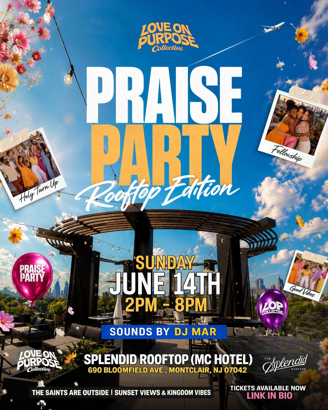 G-RAP【BIGG.E】Praise Party Praise Party: Rooftop Edition | Love On Purpose Collective | Sun