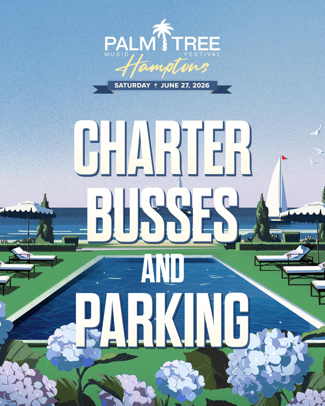 Palm Tree Music Festival Hamptons • Charter Busses & Parking | Palm ...