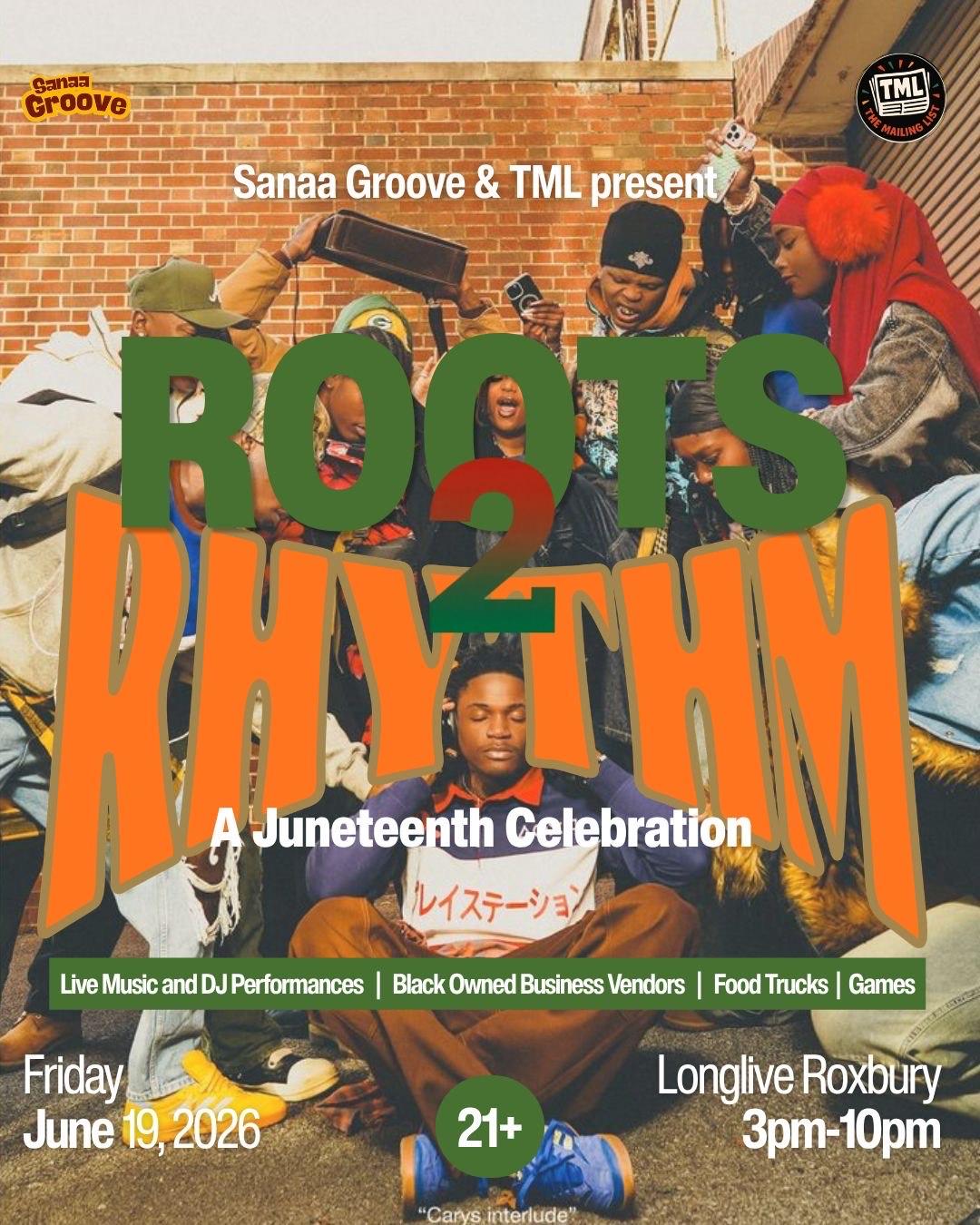 Roots 2 Rhythm: A Juneteenth Celebration | The Mailing List Boston ...