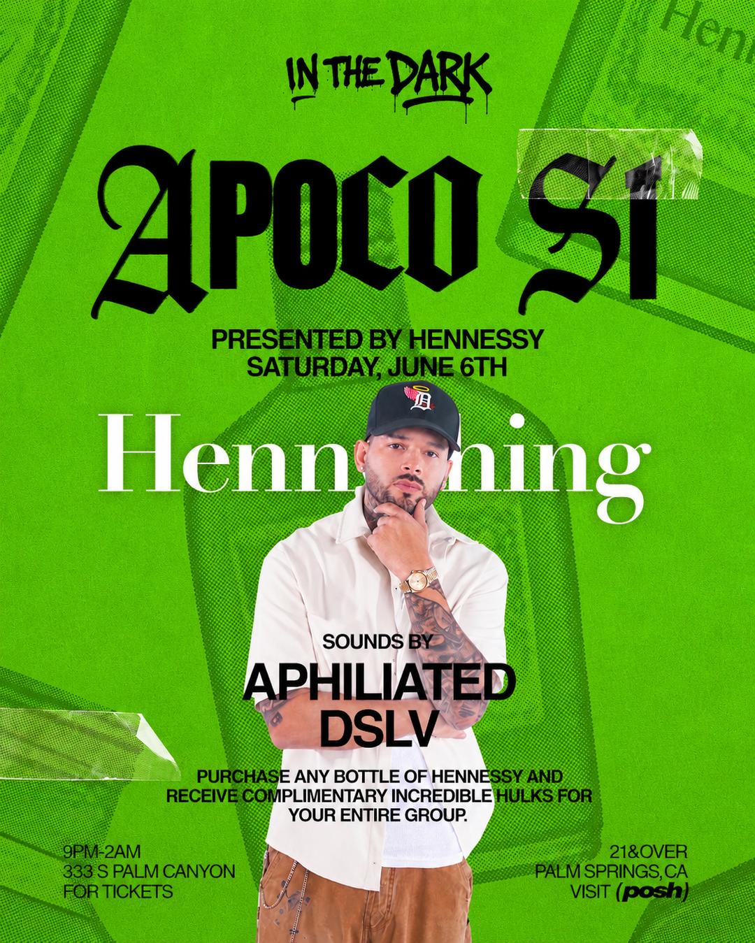 Apoco Si | Deepest Cut Entertainment | Sat, Jun 6, 2026 | Reforma Nightclub