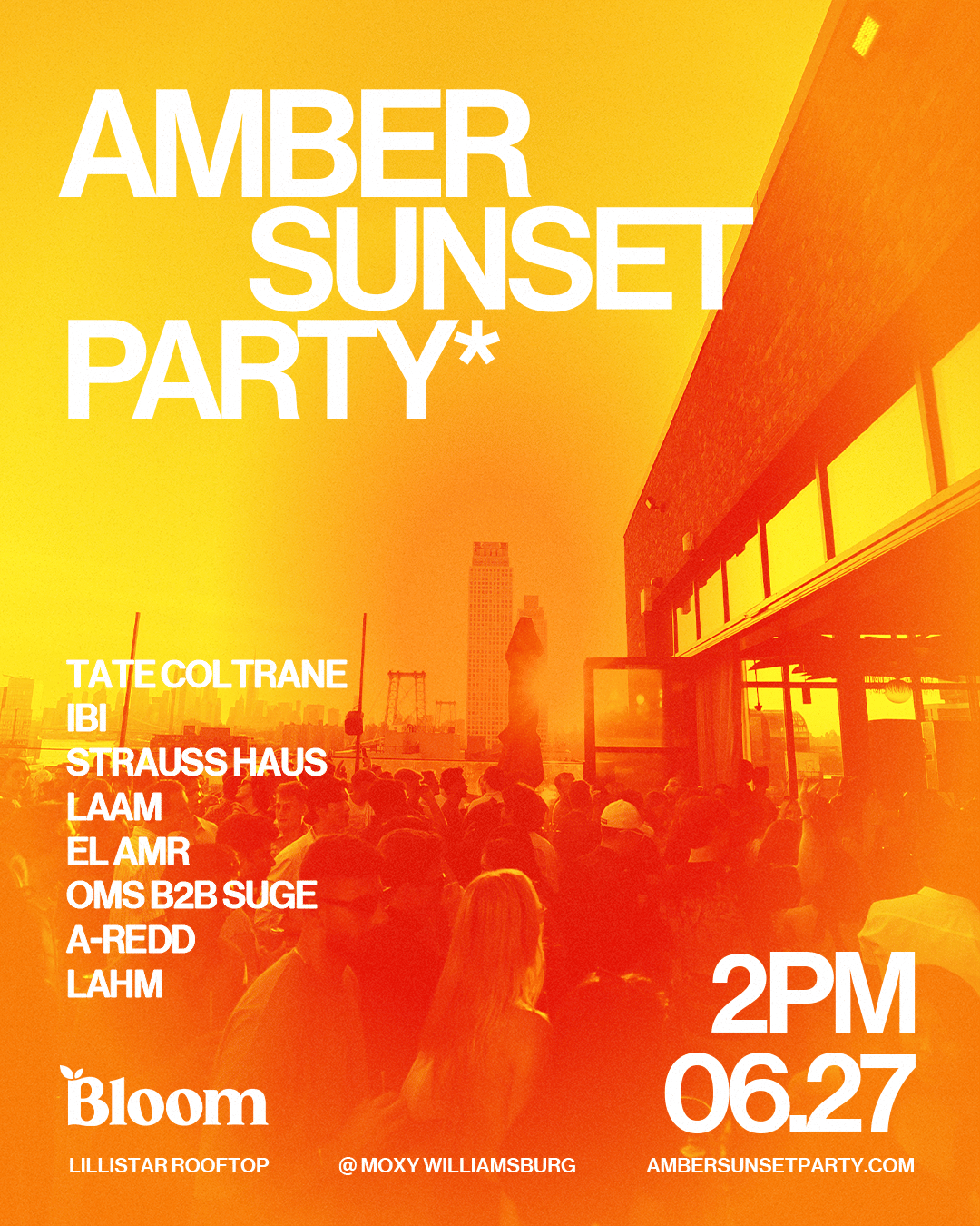 Amber Sunset Party - 06.27 | Amber Sunset Party | Sat, Jun 27, 2026 ...