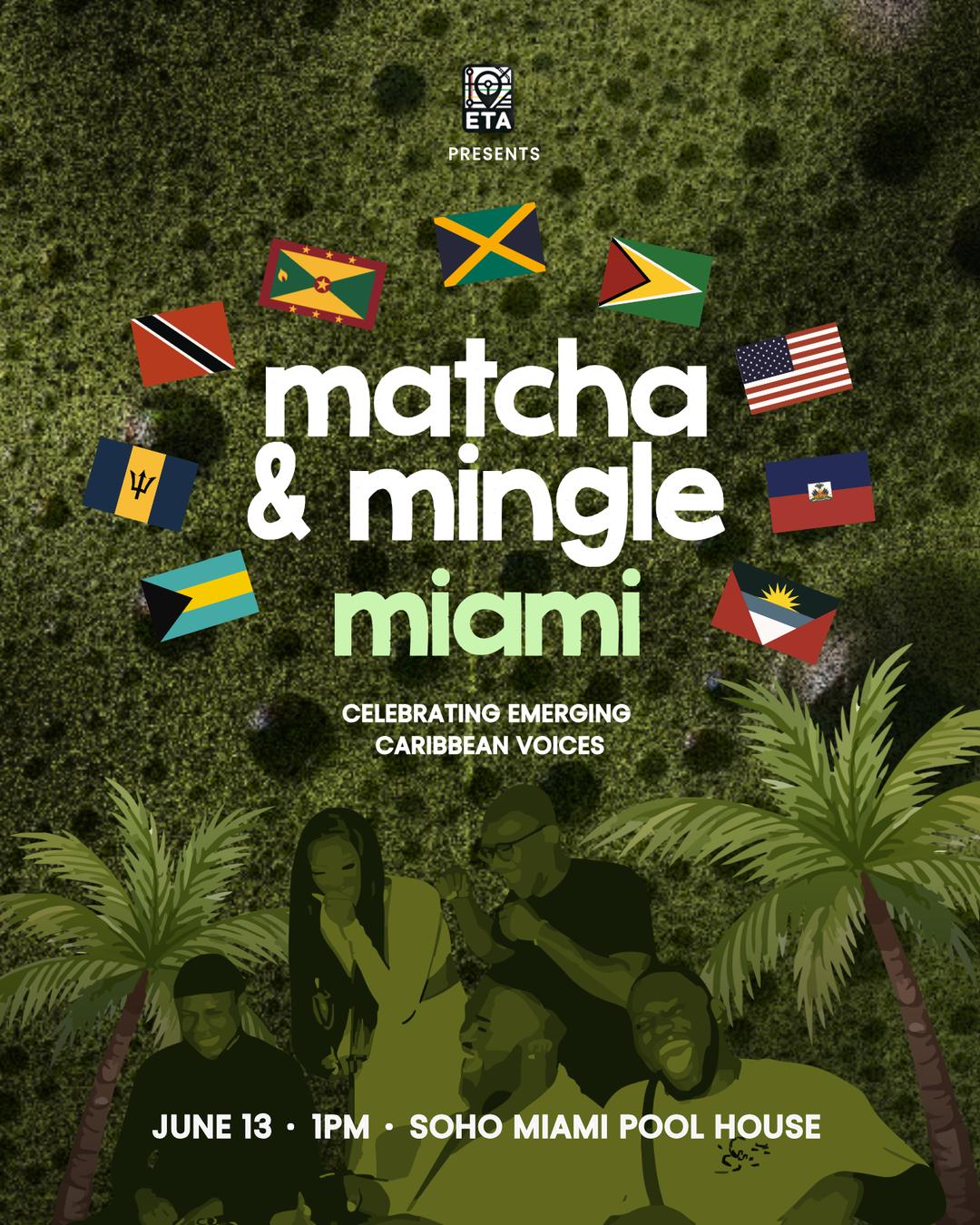 Matcha & Mingle Miami | Send Your ETA | Sat, Jun 13, 2026 | Soho Miami ...
