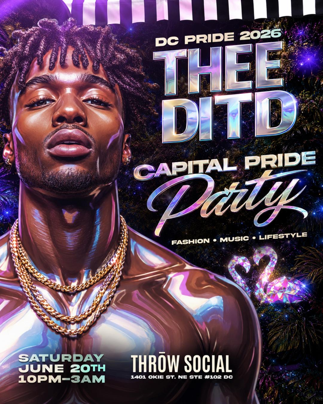 THEE DITD CAPITAL PRIDE PARTY - DC PRIDE 2026 | Day In The District ...