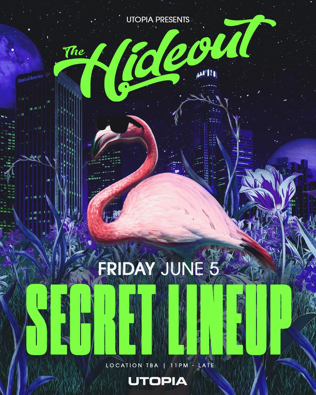 Utopia Fridays X The Hideout: SECRET LINEUP | Utopia LA | Fri, Jun 5 ...
