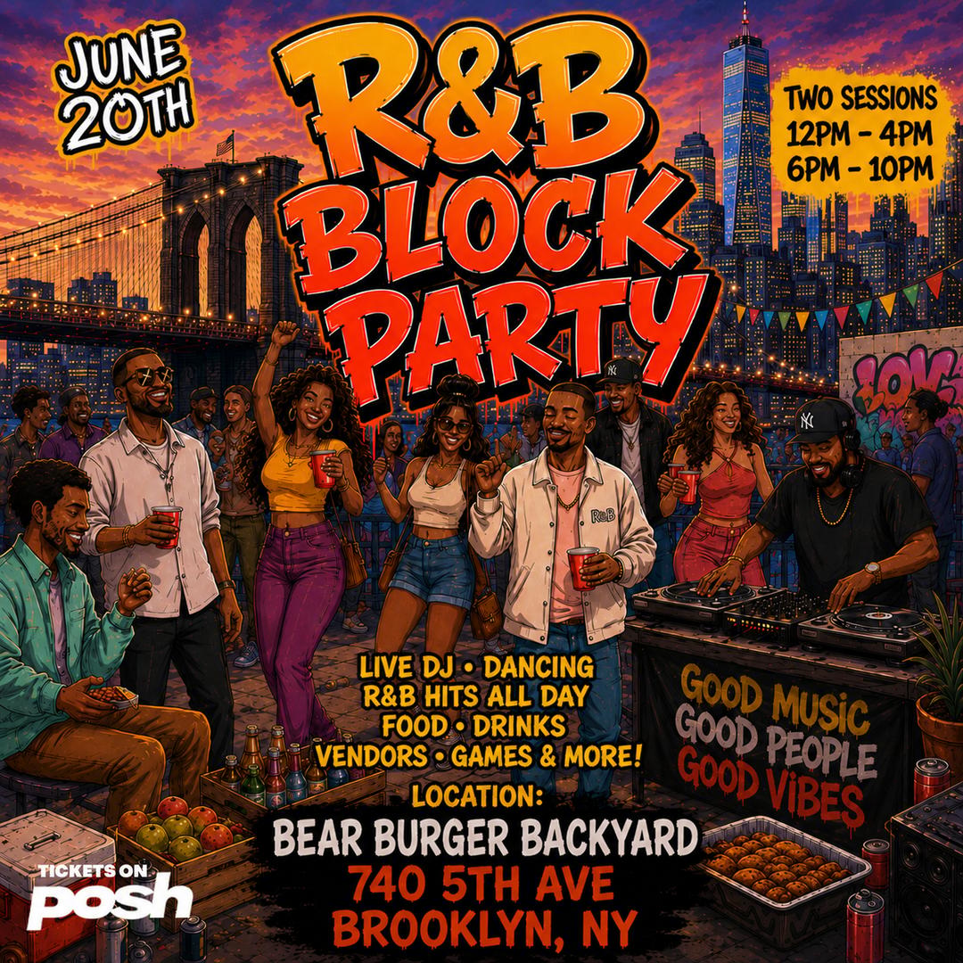 RnB Block Party (NYC) Day Session | RnBnThings | Sat, Jun 20, 2026 ...