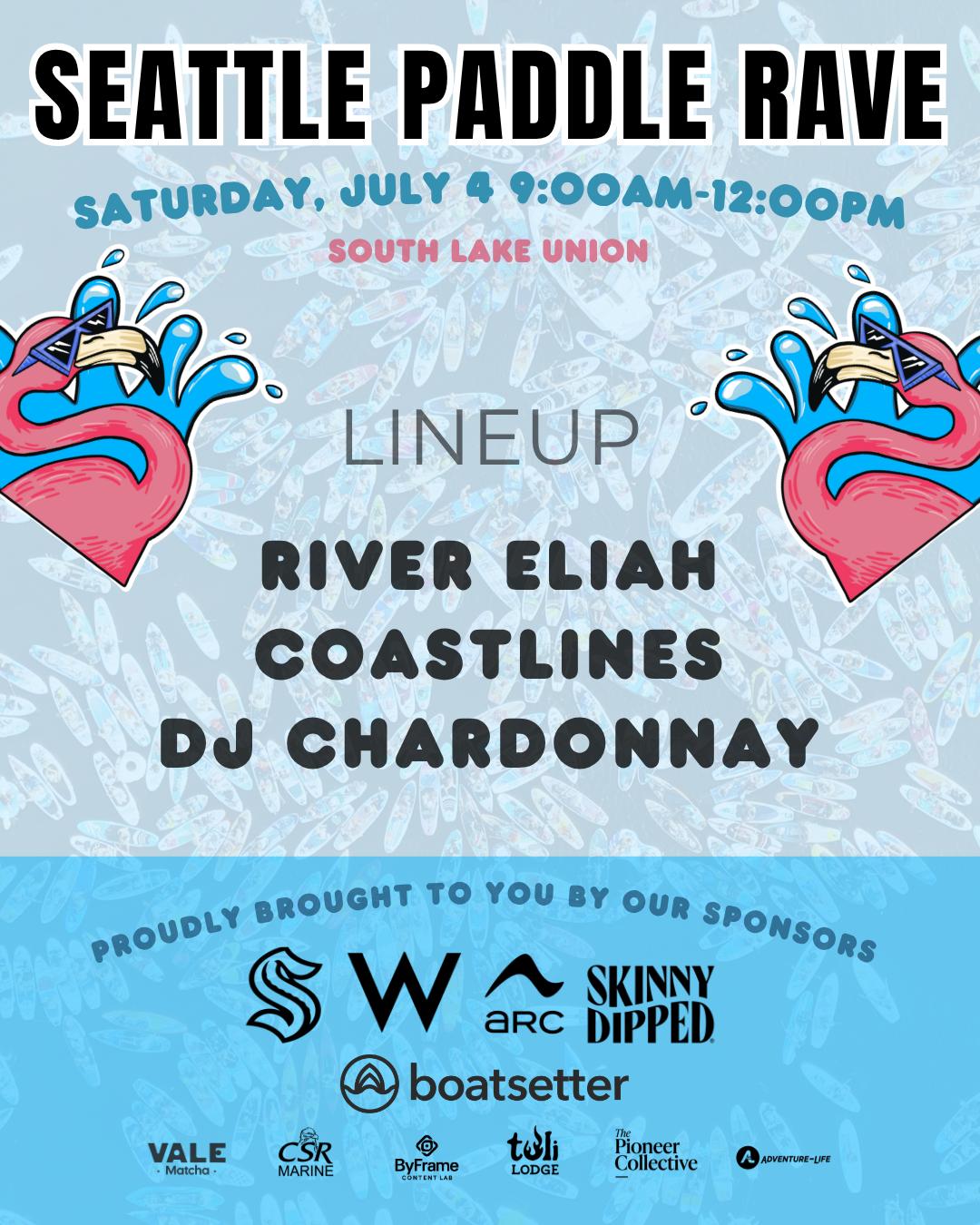 Seattle Paddle Rave | July 4th | Seattle Paddle Rave | Sat, Jul 4, 2026 ...