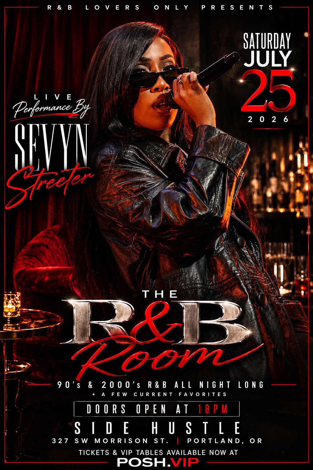 THE R&B ROOM | Hosted by Sevyn Streeter | R&B Lovers Only | Sat