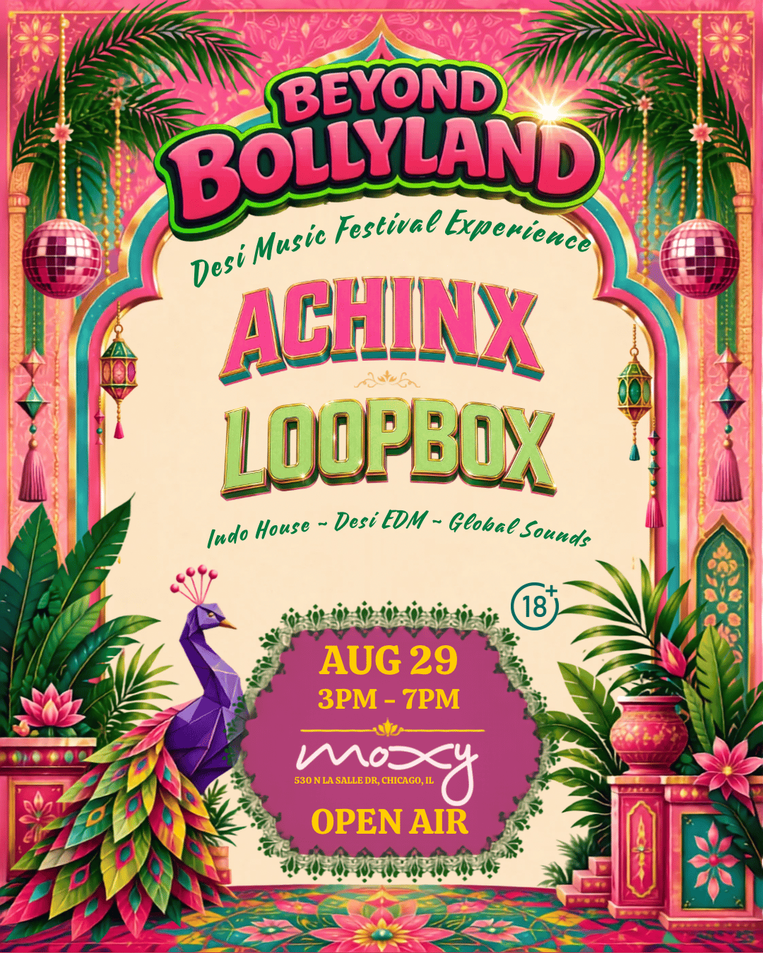 Beyond Bollyland: Golden Hour Rave | Open Air Edition & ALL WHITE Dress Code! 🤍 | Beyond Bollyland | Sat, Aug 29, 2026