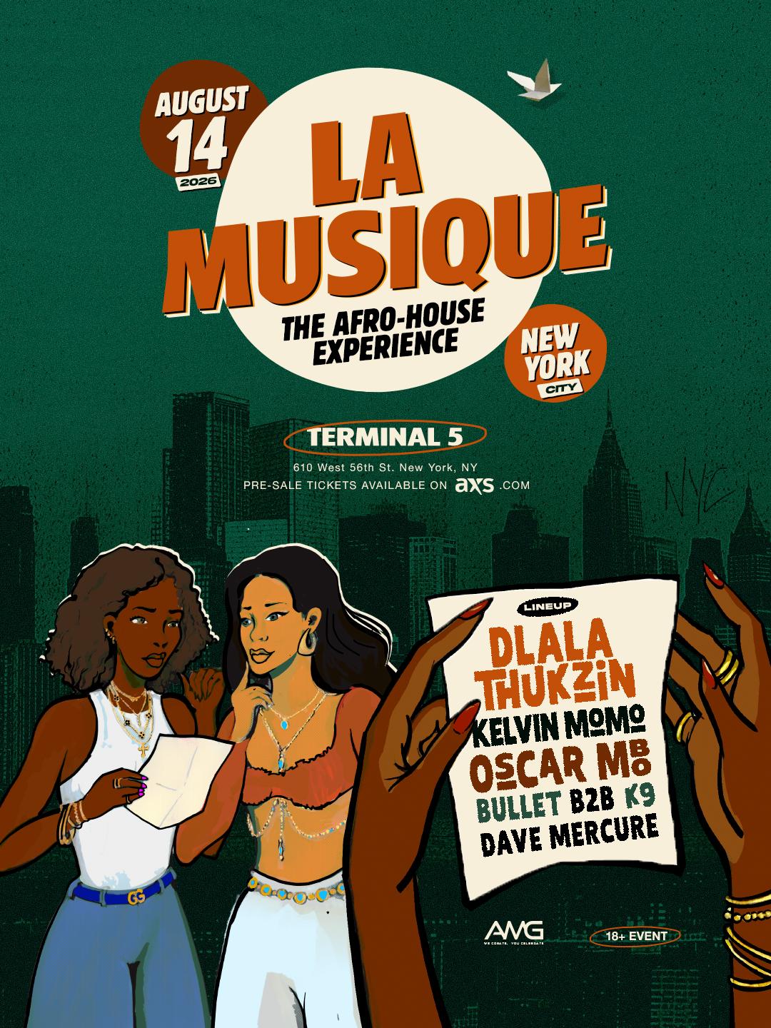 MSC 音信不通　路地裏HOMIES La Musique - The Afro House Experience | AMG Group Enterprises