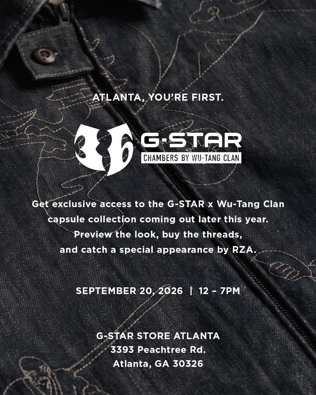 G-STAR x Wu-Tang Clan Chambers Collection Launch Event | G-STAR