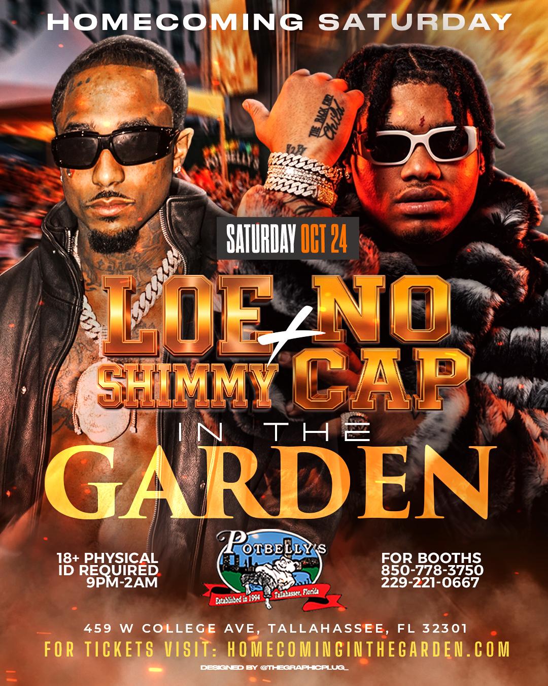 LOE SHIMMY X NOCAP LIVE IN THE GARDEN | Winners Circle