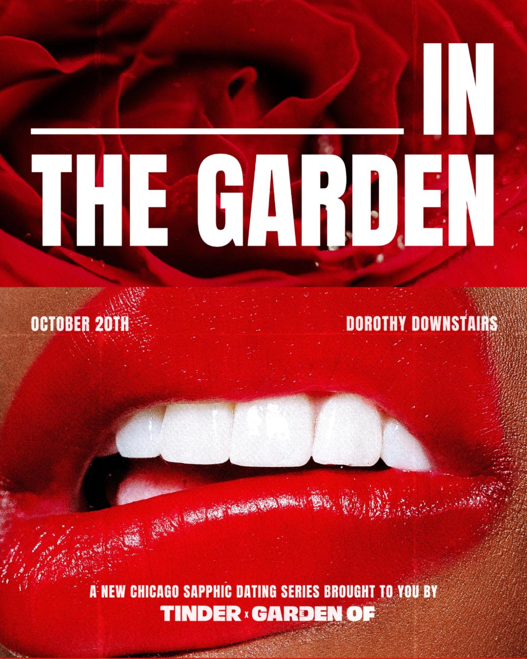 in the Garden | A Sapphic Dating Social | Garden Of Collective | Tue ...