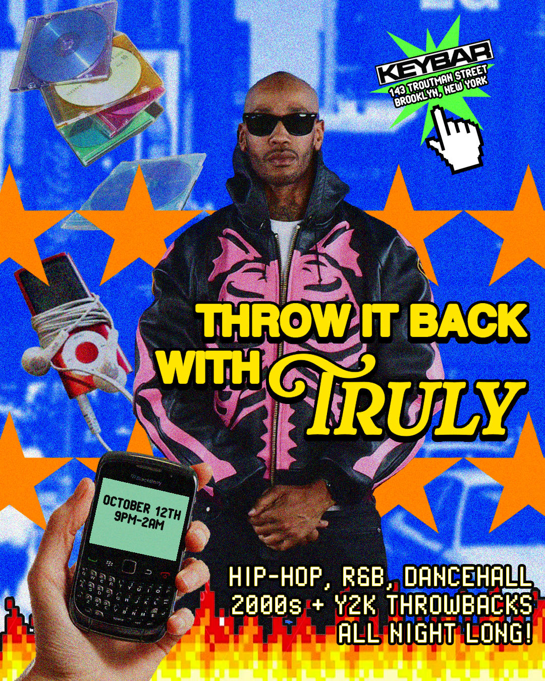 Throw It Back with Truly | DJ Truly NYC | Mon, Oct 12, 2026 | Keybar