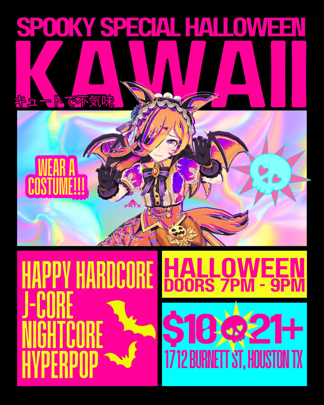Spooky Special Halloween KAWAII | VRTX | Sat, Oct 31, 2026 | VRTX
