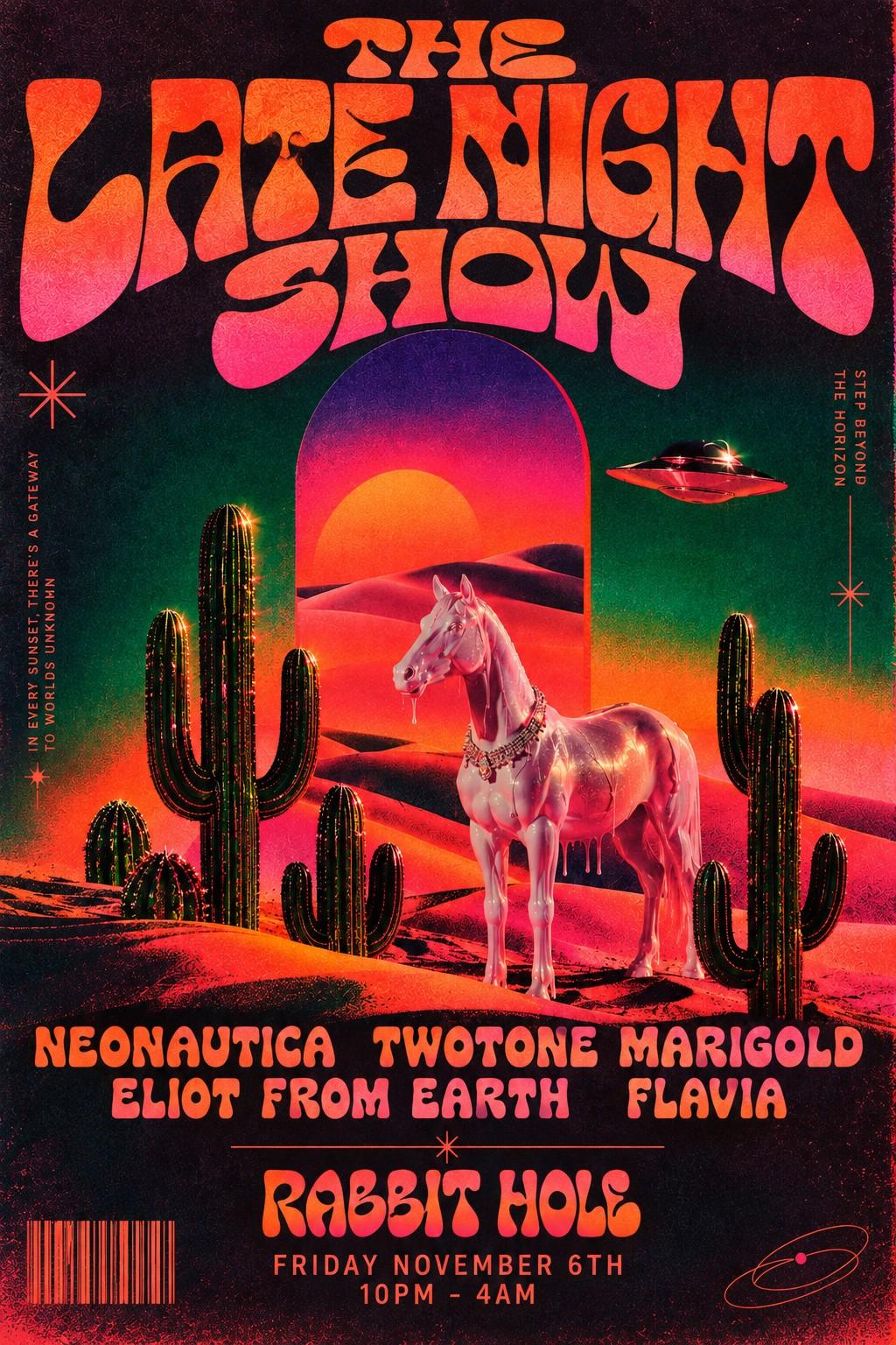 The Late Night Show | The Rabbit Hole Nola | Fri, Nov 6, 2026