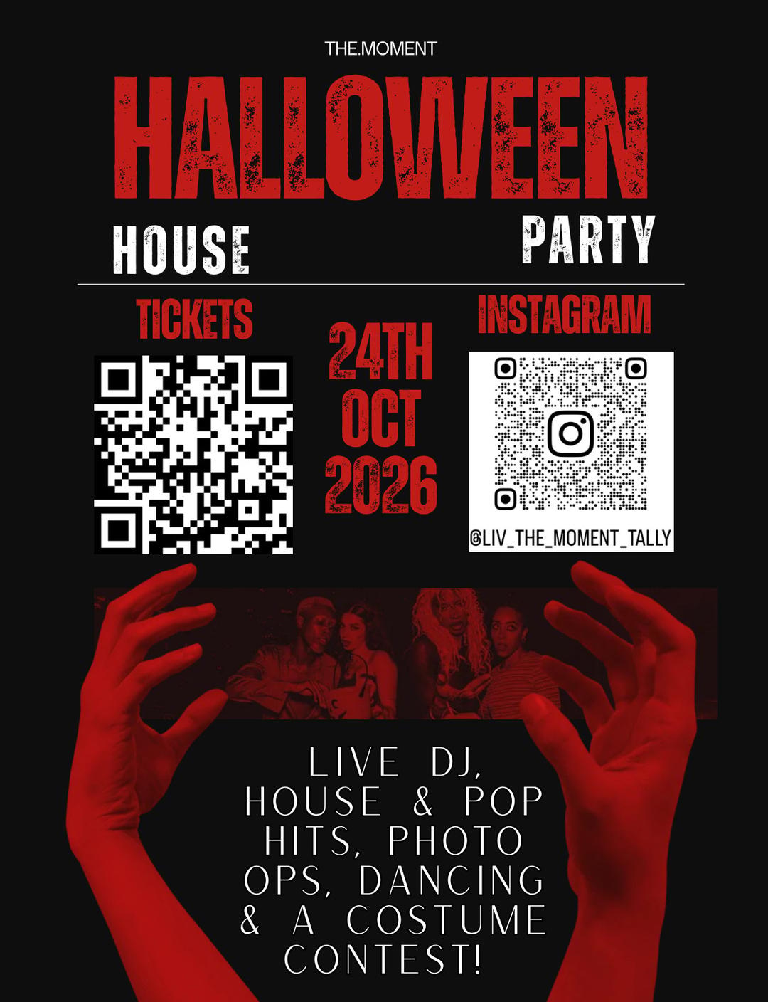 HALLOWEEN HOUSE PARTY | LivTheMoment | Sat, Oct 24, 2026 | House Party