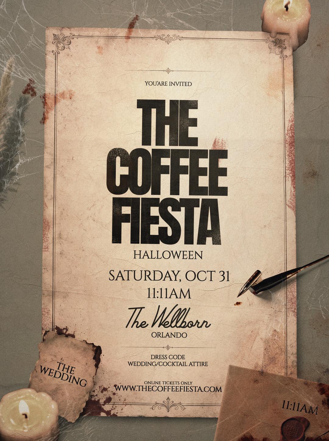 The Coffee Fiesta - Halloween - Orlando | LA CAPITAL ORLANDO | Sat, Oct ...