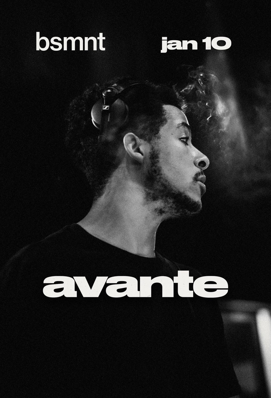 avante flyer hero image hosted by bsmnt at bsmnt starting at 2025-01-10T22:00:00.000Z