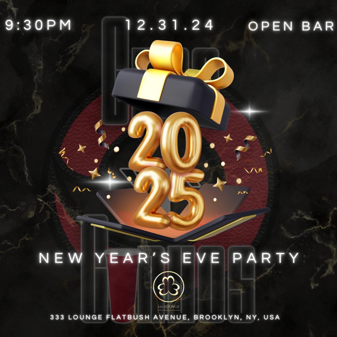CupsNConvos New Years Eve!! flyer hero image hosted by CupsNConvos at 333 lounge starting at 2024-12-31T21:30:00.000Z