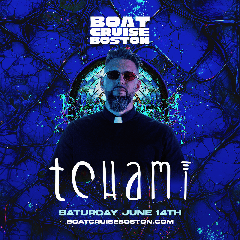 TCHAMI flyer hero image hosted by Boat Cruise Boston at Boat Cruise Summer Series starting at 2025-06-14T18:00:00.000Z